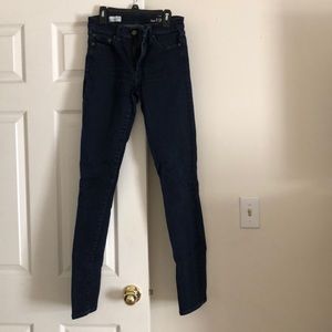 Gap dark skinny jeans